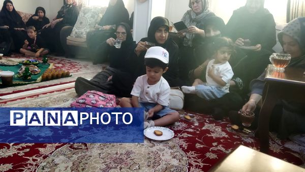 بر پایی روضه خانگی در قائمشهر