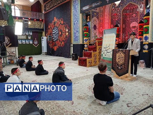 سوگواره «احلی من العسل» در حسینیه اعظم زنجان 