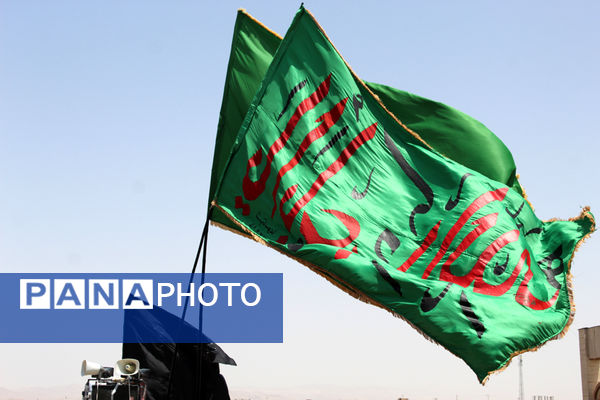 عزاداری عاشورای حسینی در شهر درق