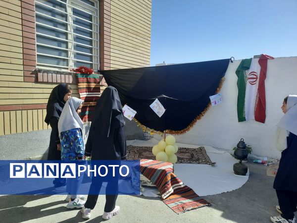 دانش‌آموزان دبستان نیک‌اندیشان چناران با جشن فرهنگ روستا و عشایر، اصالت ایرانی را زنده کردند