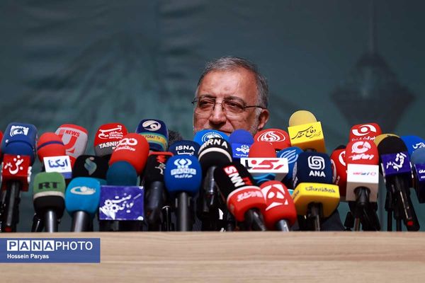 نشست خبری علیرضا زاکانی شهردار تهران