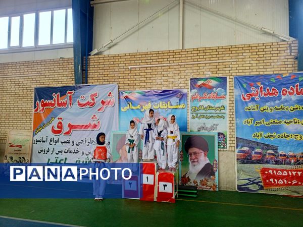 برگزاری مسابقات تکواندو در فاروج