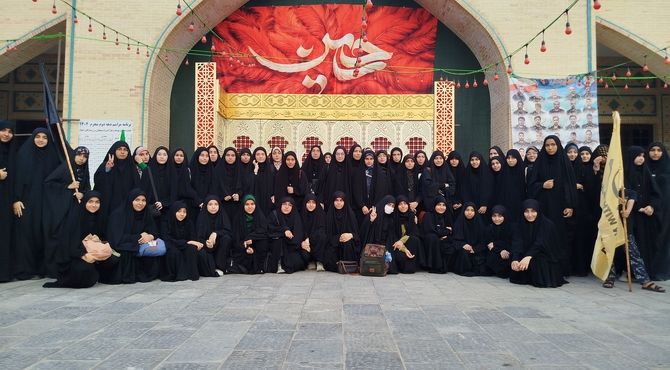 اردوی زیارتی مجموعه فرهنگی رستگاران در گلستان شهدای اصفهان