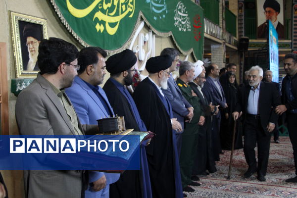 تجلیل از پیر غلامان حسینی در آیین نخل عاشقی ۲