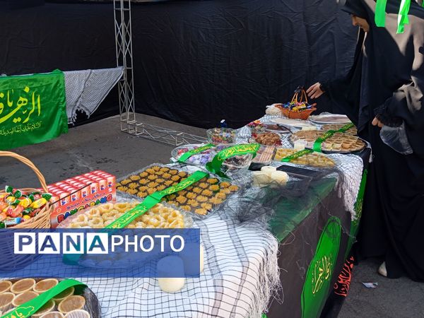 دبستان شهید کشاورز در سوگ فاطمیه