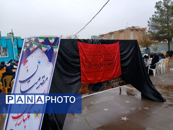 مراسم شهادت حضرت ام البنین در دبیرستان فاطمیه 