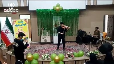 کانون کوثر میزبان دانش‌آموزان مدرسه ی زبدگان در برنامه ی جنگ شادی