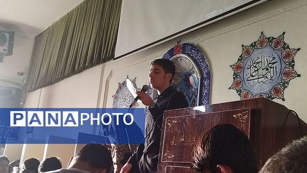 هیئت هفتگی در دبیرستان شاهد ابوذر غفاری نیشابور