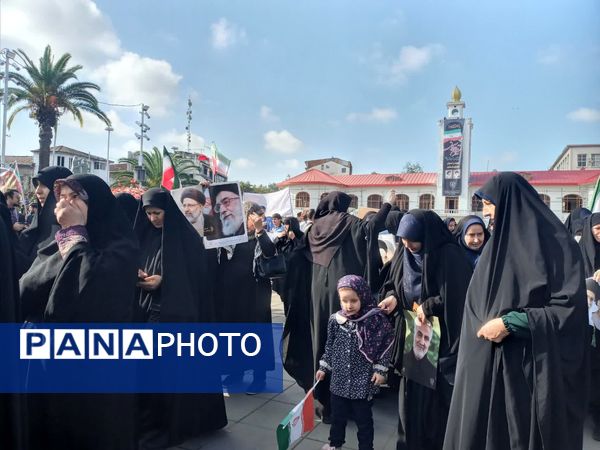 فریاد استکبارستیزی از رشت تا عرش