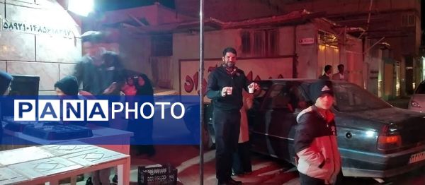 ایستگاه صلواتی جشن میلاد حضرت زهرا (س) در هیئت شاهزاده علی اصغر فدافن