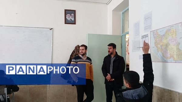 مرحله استانی «آزمون پیشرفت تحصیلی» در دبیرستان نمونه دولتی شهید حاج قاسم سلیمانی شهرستان بن