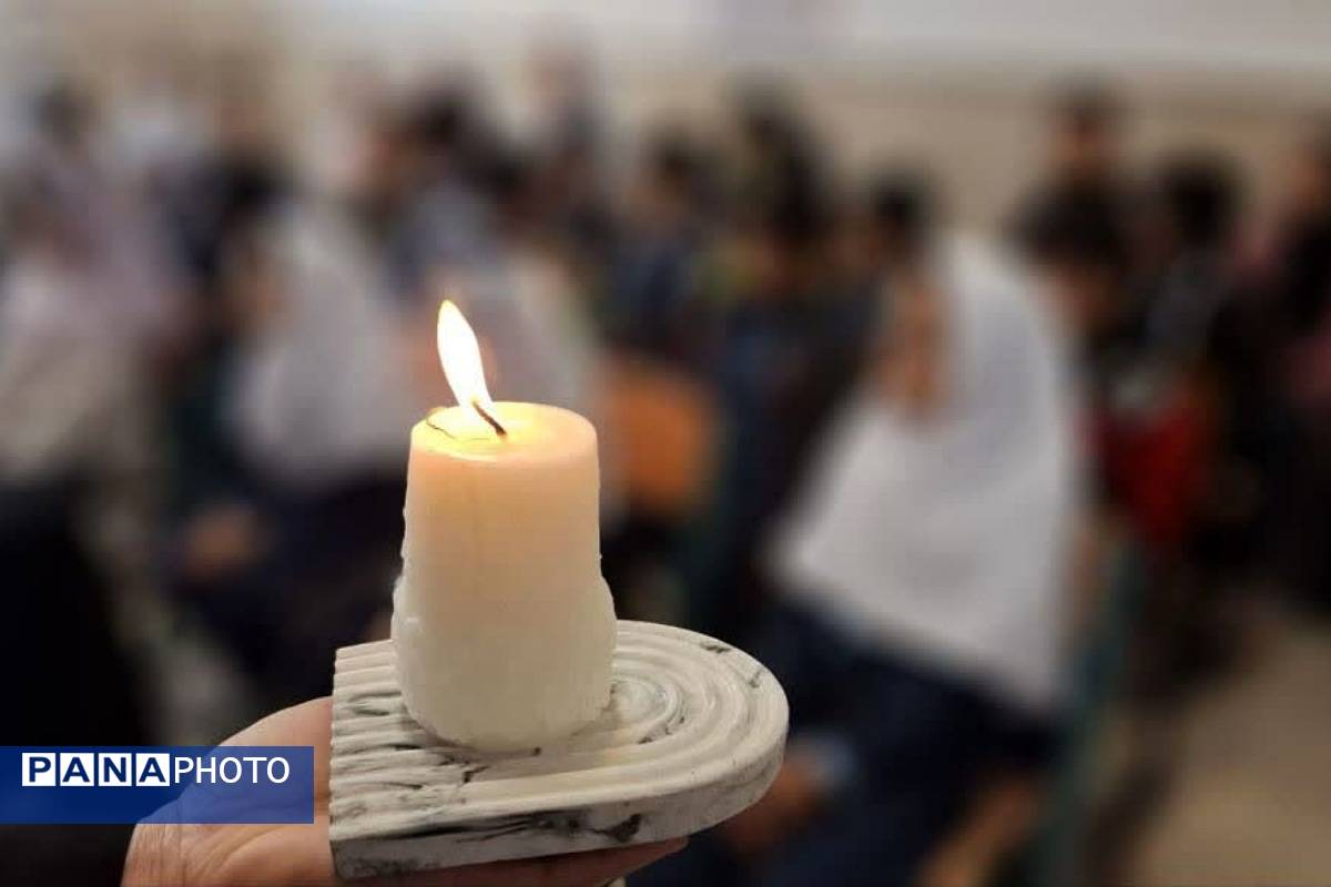 ویژه‌ برنامه‌های عزاداری حضرت زهرا(س) و هفته بسیج در مدرسه باران