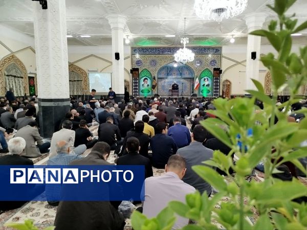 مراسم احیای شب های قدر در آرامگاه شهید سید حسن مدرس (ره) شهرستان کاشمر 