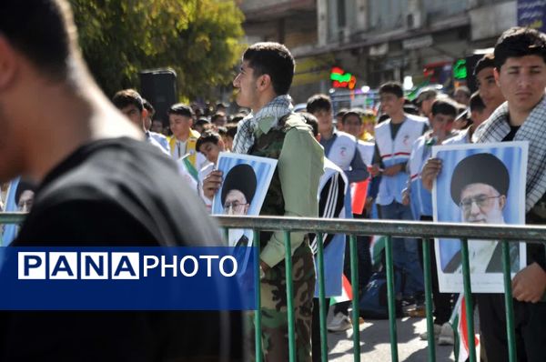 راهپیمایی 13 آبان در کرمانشاه