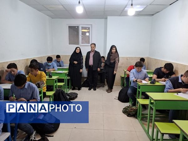 مرحلهٔ دوم آزمون طرح سنجش دستاوردهای یادگیری دورهٔ اول متوسطه در منطقهٔ پردیس