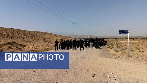 عزاداری مردم روستای جلماجرد در تاسوعای حسینی