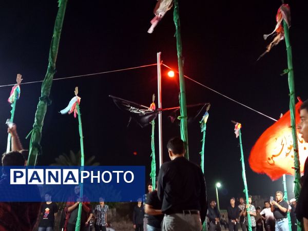 اجتماع بزرگ تاسوعای حسینی در بخش احمدی