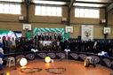 نواختن زنگ افتتاحیه «طرح پهلوان سعید» در سالن فتح المبین ناحیه دو شهرری 