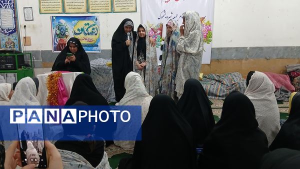 جوانه‌های بندگی در دیشموک؛ حضور پرشور دختران در اعتکاف