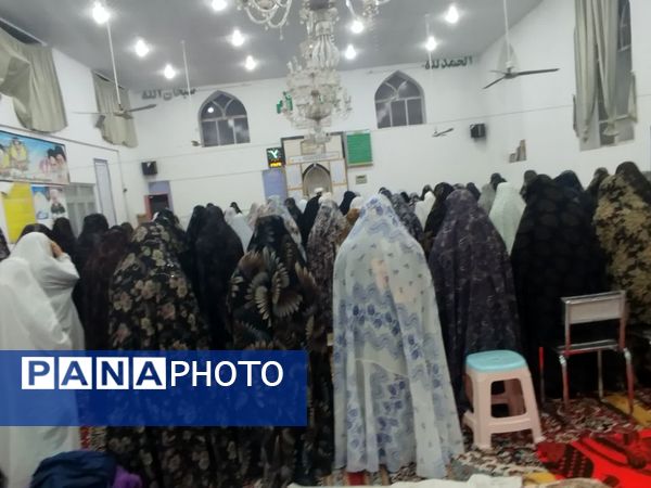 مراسم اعتکاف در مسجد روستای مهدی آباد خلیل آباد