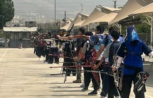 برگزاری مسابقات تیراندازی با کمان سومین دوره المپیاد ورزشی استعدادهای برتر تهران