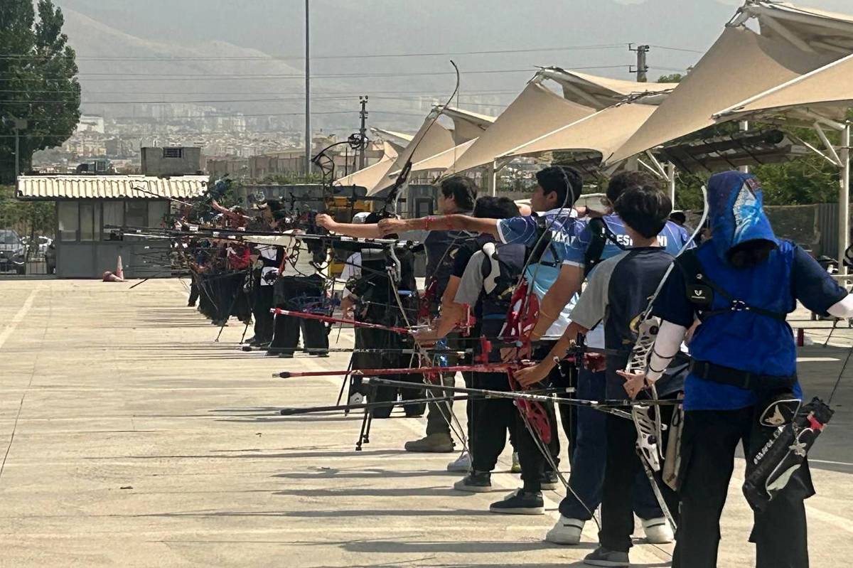 برگزاری مسابقات تیراندازی با کمان سومین دوره المپیاد ورزشی استعدادهای برتر تهران