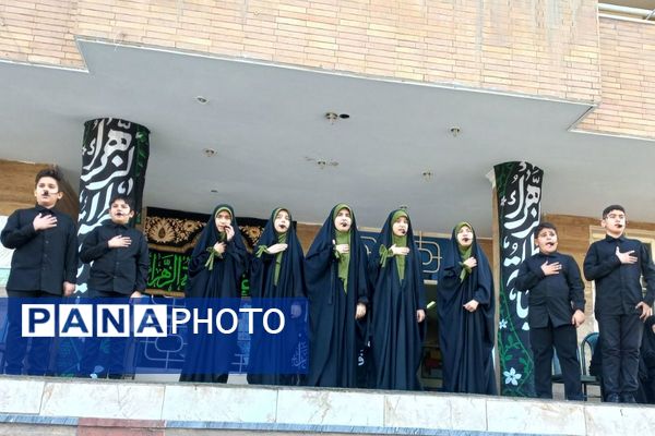 گرامیداشت ایام شهادت حضرت فاطمه‌ زهرا(س) در دبیرستان سوده‌حمدانی قرچک