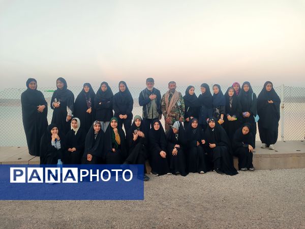 دومین روز از اردوی راهیان نور دانش‌آموزان قائمشهری