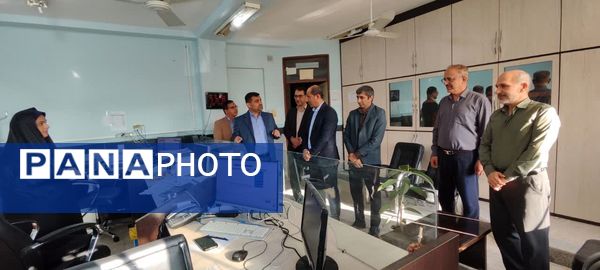 بازدید فرماندار دشتی از بخش‌های مختلف مدیریت آموزش و پرورش شهرستان دشتی
