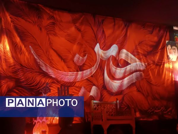 شب هشتم محرم در هیئت الزهرای نیشابور 