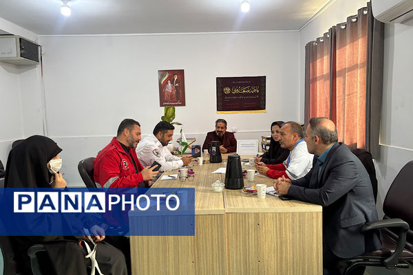 نشست هماهنگی مانور زلزله و ایمنی در مدارس