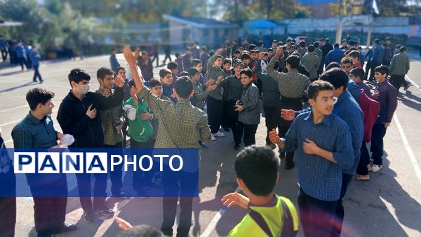 عطر خدمت و معنویت در دبیرستان شاهد آمل