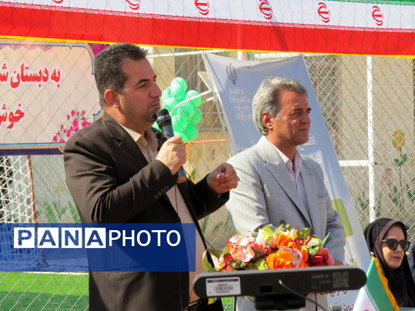 افتتاح همزمان ۸ پروژه ورزشی در مدارس خراسان شمالی به مناسبت هفته تربیت‌بدنی
