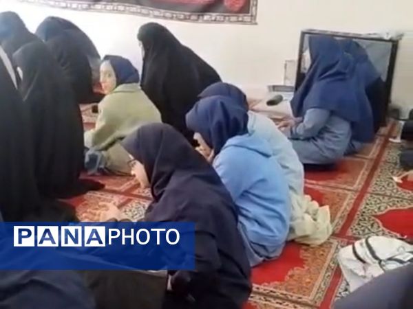 سلسله جلسات تبیین حدیث شریف کساء در دبیرستان شاهد تکتم ناحیه ۳