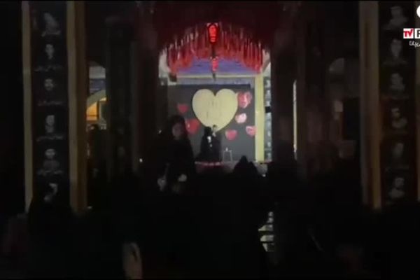 مراسم عزاداری اباعبدالله الحسین(ع) در گلزار شهدای گرمسار