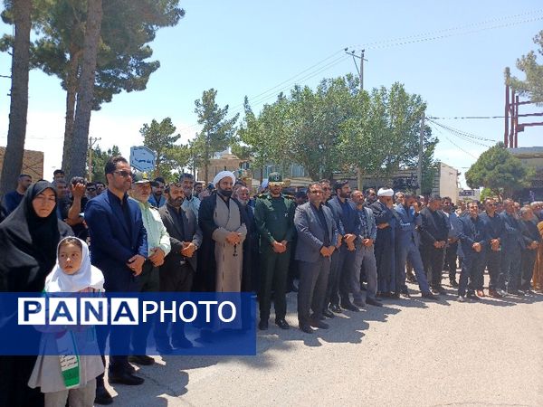 اجتماع پرشور مردم شهید پرور شهرستان جاجرم در مراسم شهادت خادم الرضا و یاران شهیدش 