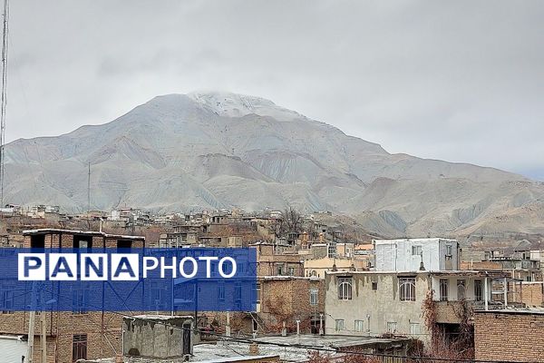 چهره شفاف و دل انگیز شهربارنیشابور با بارش  باران پاییزی  