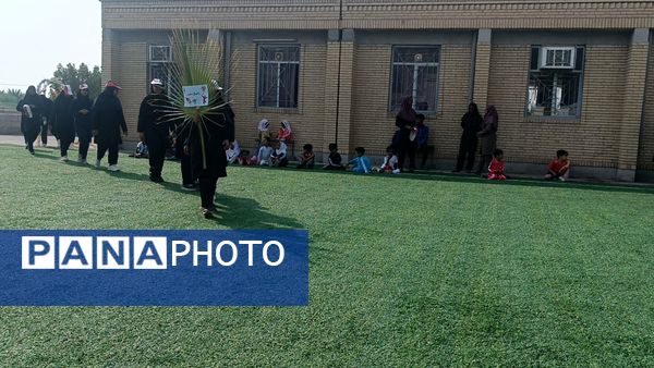 المپیاد ورزشی درون مدرسه‌ای در مدرسه شهید مطهری فین