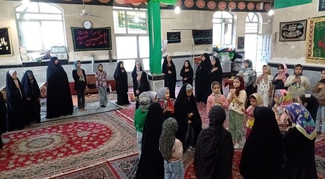 مراسم شهادت امام محمد باقر (ع) در کلاته رودبار
