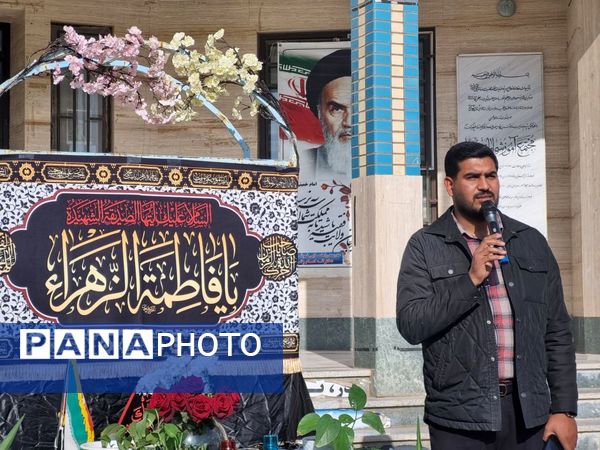 تشییع باشکوه شهید گمنام درسطح مدارس مه ولات