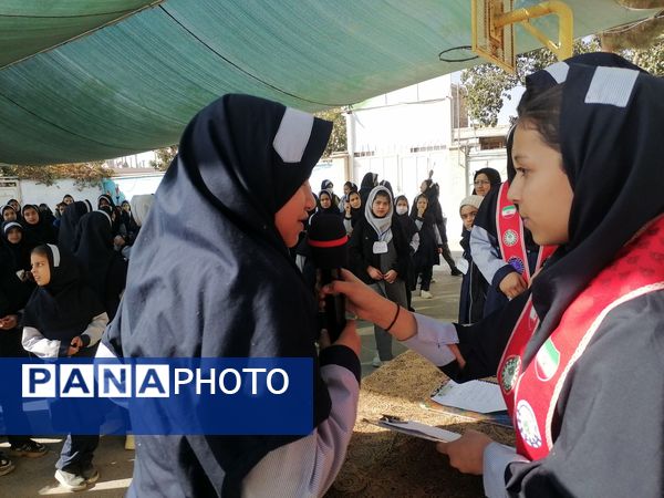 سه شنبه های مهدوی در دبستان ناهید نخودی 