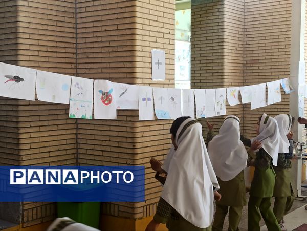پشه آئدس سوژه نقاشی دانش‌آموزان شد
