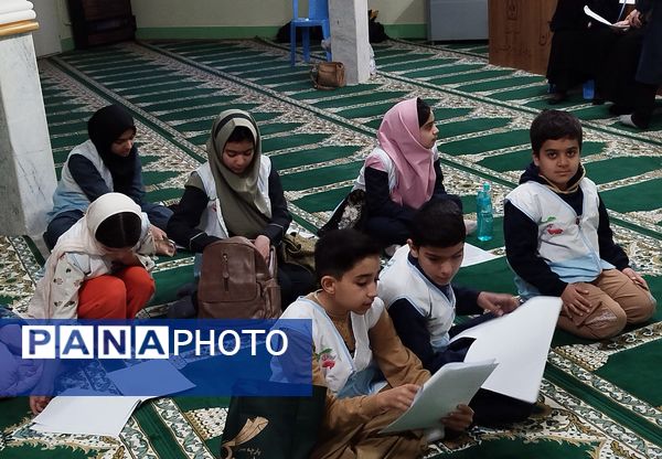 کلاس های آموزش عملی منتخبین سفیران سلامت مدارس شهرستان کاشمر 