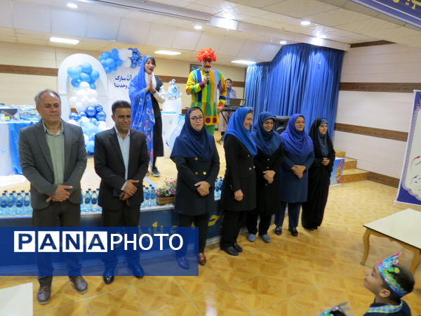 جشن آب در مدرسه پسرانه وحدت بجنورد