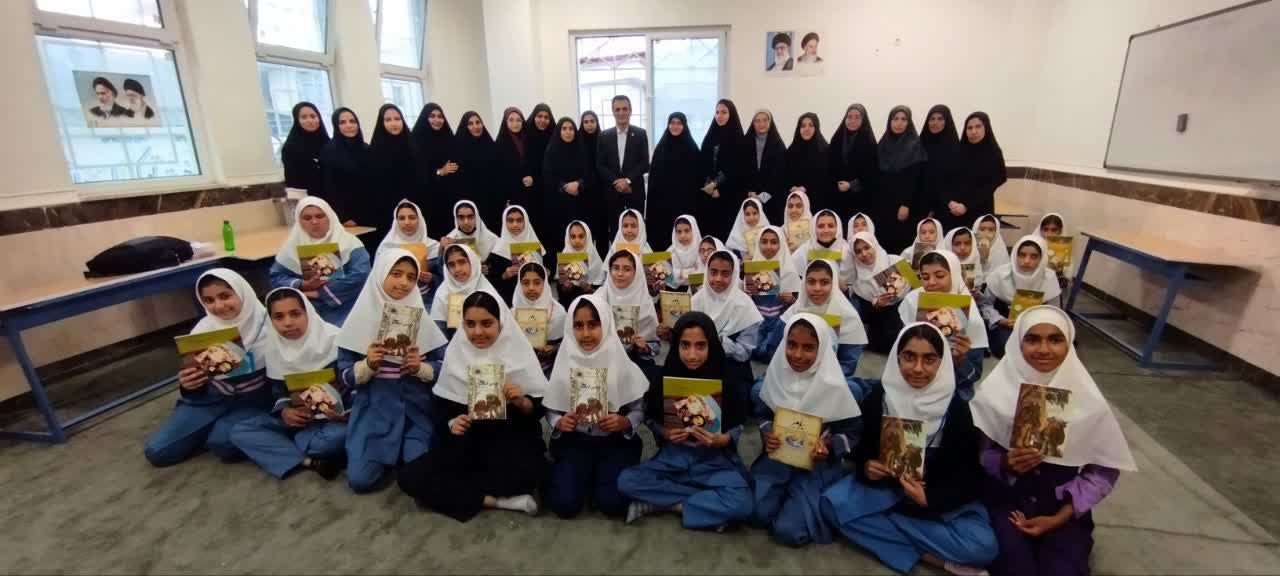 حضور سرپرست دانشگاه فرهنگیان استان گلستان و هیأت همراه در دبستان کوی انجیراب