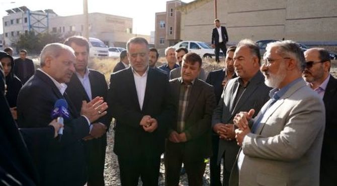 کلنگ‌زنی احداث هنرستان جدید «حاج محمدکریم فضلی» در بیرجند 