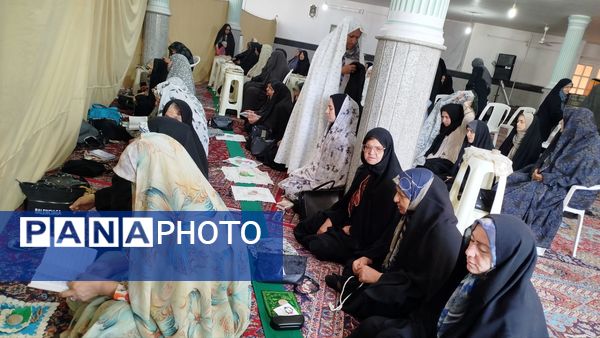 اقامه‌ نماز عید سعید قربان در مسجد امام‌حسین(ع) شهر نیم ور
