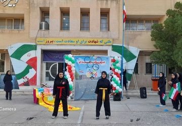 المپیاد ورزشی درونمدرسهای در دبیرستان شاهد دهلران