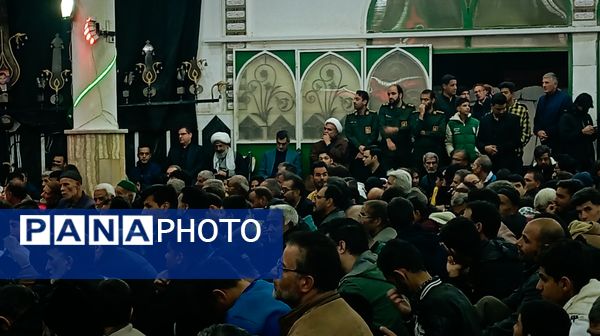 مراسم عزاداری شام شهادت حضرت زهرا (س) در کاشمر