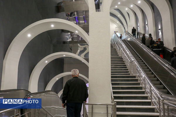 آیین بهره‌برداری از ایستگاه متروی «مریم مقدس»